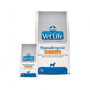 Vet Life Dog Hypoallergenic Fish & Potato - 2 kg